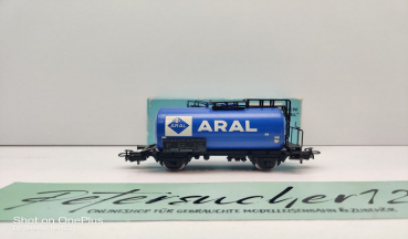 Märklin H0 AC 4646 Kesselwagen "ARAL" / [P] / Privatwagen / OVP hellblau