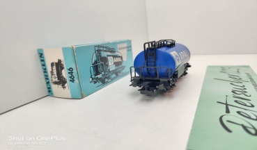 Märklin H0 AC 4646 Kesselwagen "ARAL" / [P] / Privatwagen / OVP hellblau