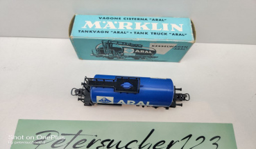 Märklin H0 AC 4646 Kesselwagen "ARAL" / [P] / Privatwagen / OVP hellblau