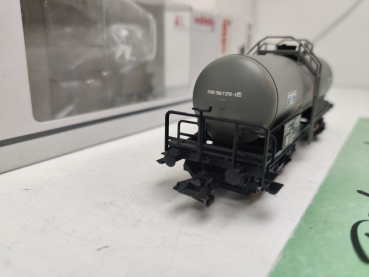 Märklin H0 AC 46460-02 Kesselwagen / Firma „Aretz GmbH & Co.“ aus Krefeld / Grau / NEM / DB / OVP