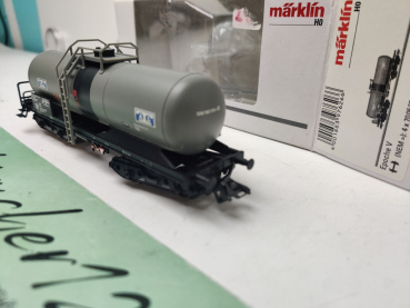 Märklin H0 AC 46460-02 Kesselwagen / Firma „Aretz GmbH & Co.“ aus Krefeld / Grau / NEM / DB / OVP
