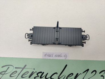 Märklin H0 AC 4665 einzelner Drehschemelwagen schwarz ohne Sicherungskette