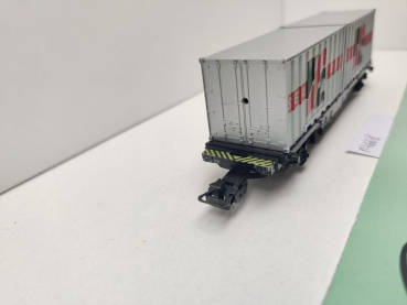 Märklin H0 AC 4668 Containerwagen "Sea Land" Lgjs598 / 2x 20' Container / DB