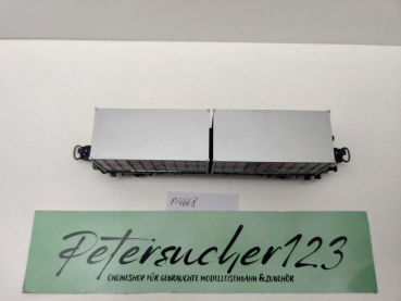 Märklin H0 AC 4668 Containerwagen "Sea Land" Lgjs598 / 2x 20' Container / DB