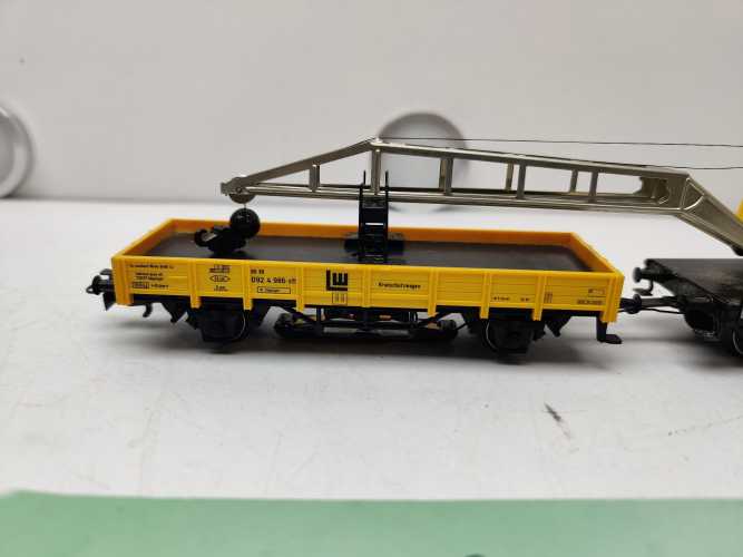 Märklin H0 AC 46720 / Kranwagen-Set / Wiebke Bau / Fx-Decoder / NEM / DB