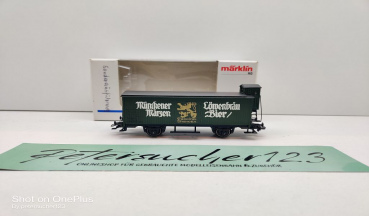 Märklin H0 AC 4680-82 Bierwagen SoMo 1996 "MÜNCHENER MÄRZEN" / G 10 / DRG / Ers-VP