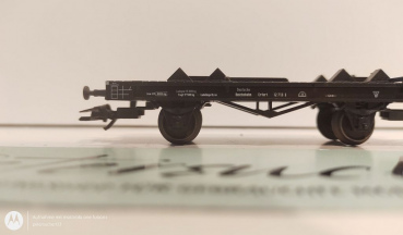 Märklin H0 AC 4885 Flachwagen / OHNE LKW / NEM / DB