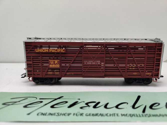 Märklin H0 AC 46860D / 4-Achser Güterwagen /  Union Pazific / U.P. / NEM