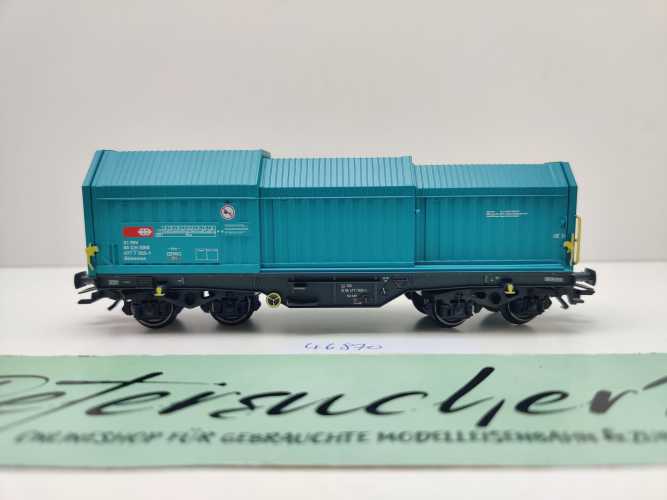 Märklin H0 AC 46870-01 Teleskophaubenwagen Shimmns aus Set / NEM / SBB
