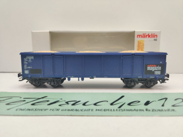 Märklin H0 AC 46902 Hochbordwagen "Magazin JW'98" Eaos106 / NEM / DB / OVP weiß