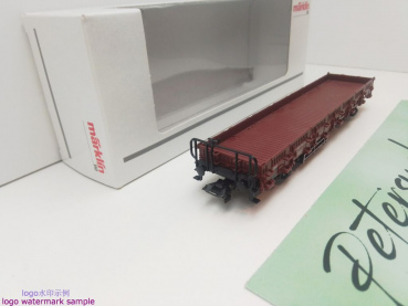 Märklin H0 AC 46938 Rungenwagen / Kbs442 / NEM / DB / OVP weiß