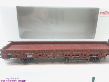 Märklin H0 AC 46938 Rungenwagen / Kbs442 / NEM / DB / OVP weiß