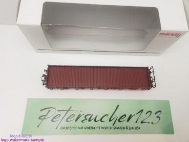 Märklin H0 AC 46938 Rungenwagen / Kbs442 / NEM / DB / OVP weiß