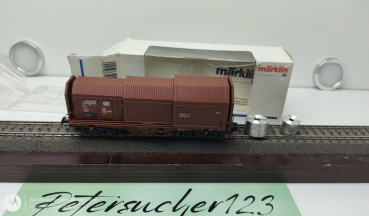 Märklin H0 4693 Teleskophaubenwagen mit Coils OVP DB