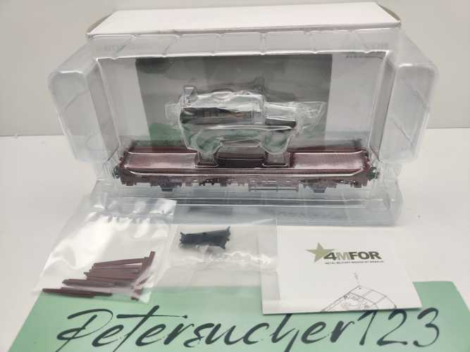 Märklin H0 4410 / 120 6 086-1 Gedeckter Güterwagen / 2-Achser / Braun / DB / Ersatz-OVP
