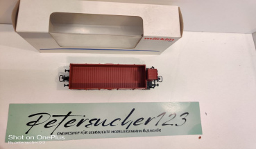 Märklin H0 AC 4696 offener Güterwagen m Brmshs / O / DRG / EVP weiß