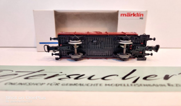 Märklin H0 AC 4696 offener Güterwagen m Brmshs / O / DRG / EVP weiß
