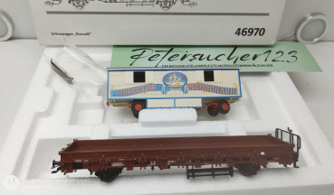 Märklin H0 AC 46970 Zirkuswagen-Set "Roncalli" / Kls443 / NEM / DB / OVP weiß