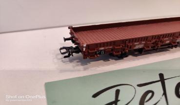 Märklin H0 AC 46974 Rungenwagen Rlmms 56 / NEM / DB