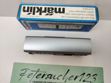 Märklin H0 AC 4698 ged. Güterwagen Bremserhaus / Hhk / SBB / OVP blau