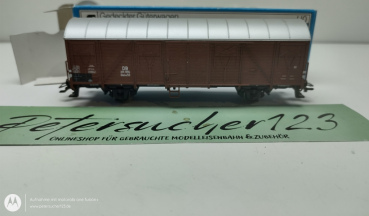 Märklin H0 4700  Gedeckter Güterwagen Braun DB OVP