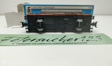 Märklin H0 4700  Gedeckter Güterwagen Braun DB OVP