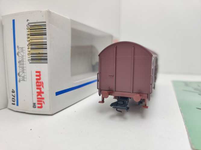 Märklin H0 4701 Gedeckter Güterwagen Go[1008] / NEM / DR / OVP