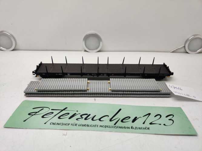 Märklin H0 AC 47016 / 390 7 686-0 / Flachwagen / Rungenwagen der Bauart Snps 719/ DB