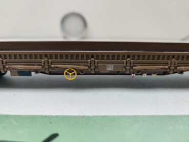 Märklin H0 AC 47025 Flachwagen / DSB