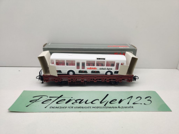 Märklin H0 AC 4714 Rungenwagen & Stadtbus "Märklin digital" / Kbs433 / OVP grau