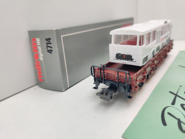 Märklin H0 AC 4714 Rungenwagen & Stadtbus "Märklin digital" / Kbs433 / OVP grau