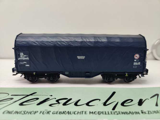 Märklin H0 AC 47210 -01 / 467 1 661-7 / Güterwagen „Coil-Transporter“ / Schiebeplanenwagen / NEM / SNCB