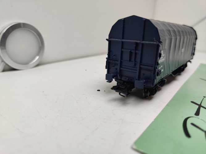Märklin H0 AC 47210 -01 / 467 1 661-7 / Güterwagen „Coil-Transporter“ / Schiebeplanenwagen / NEM / SNCB