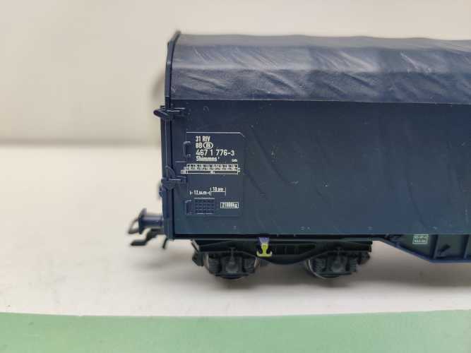 Märklin H0 AC 47210 -01 / 467 1 776-3 / Güterwagen „Coil-Transporter“ / Schiebeplanenwagen / NEM / B