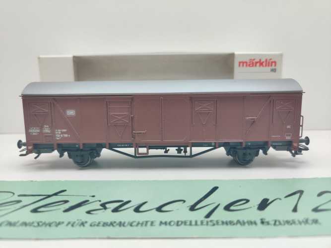 Märklin H0 AC 4732 Gedeckter Güterwagen Gbs254 / NEM / DB / OVP