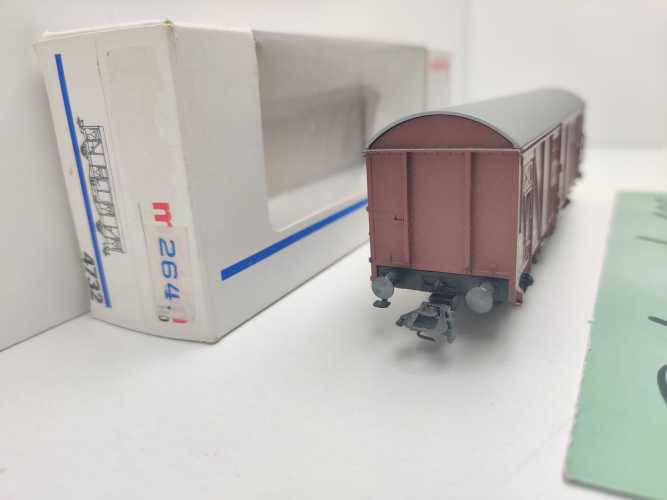 Märklin H0 AC 4732 Gedeckter Güterwagen Gbs254 / NEM / DB / OVP