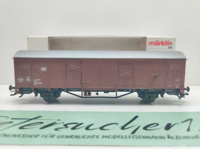 Märklin H0 AC 4732 Gedeckter Güterwagen Gbs254 / NEM / DB / OVP