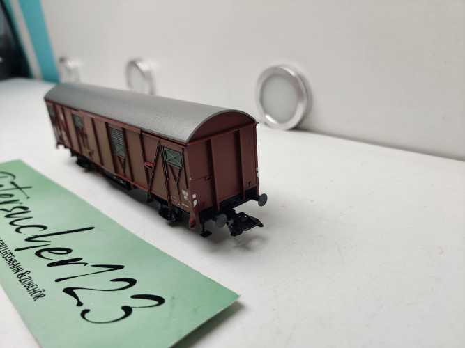 Märklin H0 47329 gedeckter Güterwagen 438-4 Gbs 254 / NEM / DB / OVP