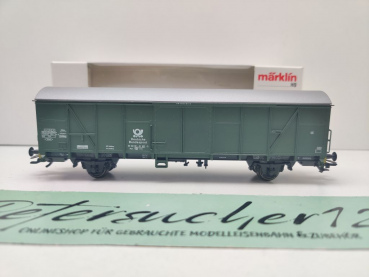 Märklin H0 AC 4736 Bahnpostwagen Post2-t/13 / NEM / DBP / OVP weiß