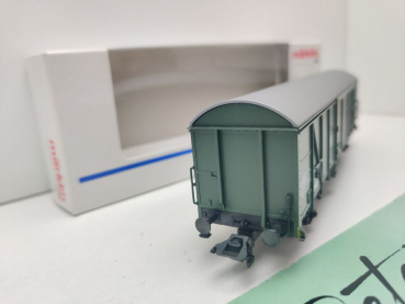 Märklin H0 AC 4736 Bahnpostwagen Post2-t/13 / NEM / DBP / OVP weiß