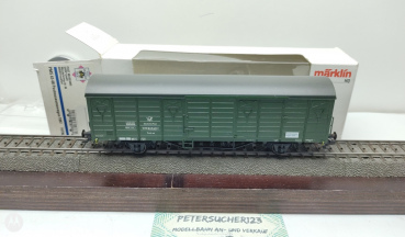Märklin H0 AC 47362 Pms 63-08 Bahnpostwagen Post aa / NEM / DP / OVP weiß