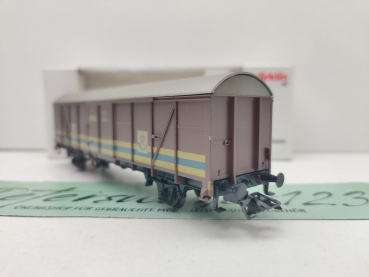 Märklin H0 AC 47363 Post-Güterwagen Gbs / NEM / SJ / OVP