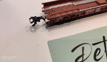 Märklin H0 AC 4740 Niederflurwagen "Rollende Landstr." / Saadkms 690 / DB
