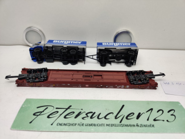 Märklin H0 AC 4740 / 4983135-2  "Rollende Landstr." / Saadkms 690 / DB / LKW Burgmer