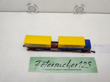 Märklin H0 AC 4740 / 498 3 182-4  "Rollende Landstr." / Saadkms 690 / DB / LKW  Rudolph