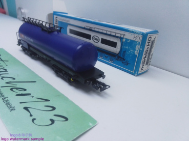 Märklin H0 AC 4745 Kesselwagen "Kesselwagen SBB CFF FFS" / Kessel blau / ESSO AG / OVP blau