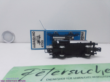 Märklin H0 AC 4750 KESSELWAGEN "TEXACO" / Kessel Silber / DB / Blaue OVP