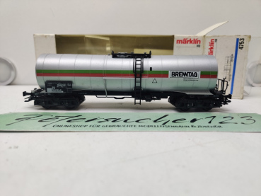 Märklin H0 AC 4753 Knickkesselwagen „BRENNTAG“ / DB / VTG / OVP
