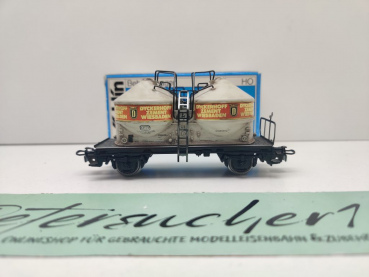 Märklin H0 AC 4761 Staubsilowagen "Dyckerhoff" Ucs908 / DB / OVP blau