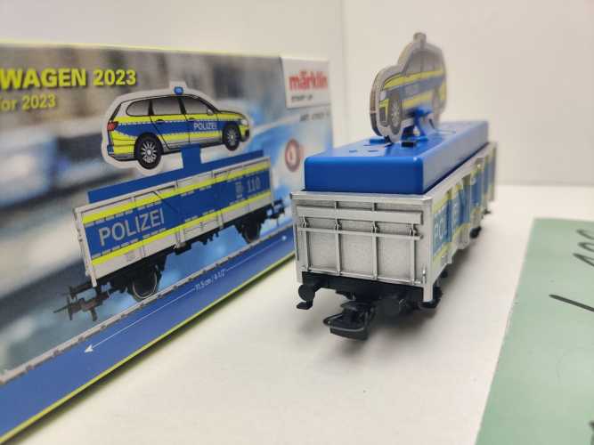 Märklin H0 AC 47623 Start up Club-JW'23 "Polizei" Soundmodul / OVP
